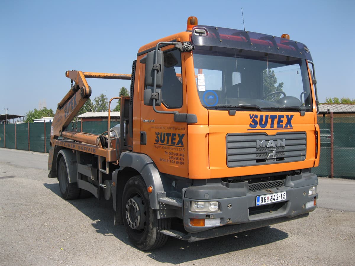 Kamion MAN u voznom parku Šutex